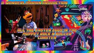 ALL the Easter Eggs in the Muppet Rock N Roller Coaster
