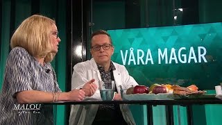 Experternas svar på frågor om IBS och andra magproblem - Malou Efter tio (TV4)