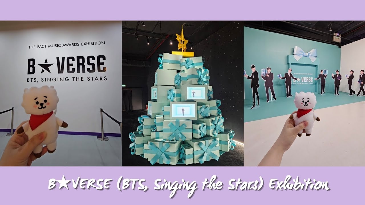 #BTS #방탄소년단 | Visit B★VERSE - BTS, Singing The Stars Exhibition In ...