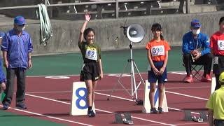 【小5女2】2023  第27回  春季記録会  小学5年女子 100ｍ  タイムレース2組