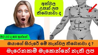 සිත සහ උපන් ලප ඔබේ ජීවිතය බලපන ආකරය - ඔබ ම දැන ගන්න - ග්‍රහ බල මෙන් ම පාර කියන ලප