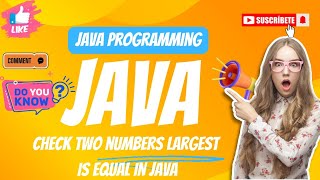 Java program to check largest number in two numbers |#java #coding #programming