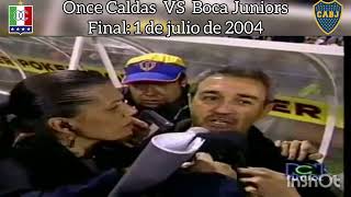 Once Caldas VS Boca Juniors | Final Copa Libertadores 2004 (penales + Premiación completa) | RCN