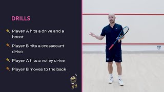 Squash Tips: Using Width To Absorb Pressure | With Gilly Lane