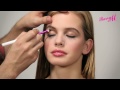 how to use starry eyed shadow u0026 blush palette with adam burrell