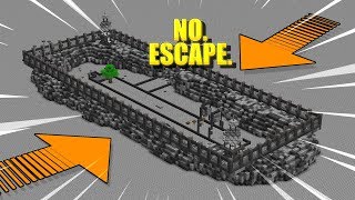 IT'S IMPOSSIBLE ESCAPE THIS MINECRAFT PRISON.