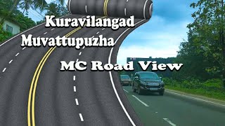 Kuravilangad - Muvattupuzha MC Road View. Kottayam - Ernakulam. Kerala - India.