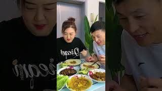 Funny Husband and Wife Yummy Food Eating Challenge 🍲🍲🤣🤣