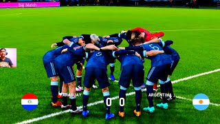 Penalty Shootout –Paraguay Vs Argentina- World Cup Qualification 2022 – GAMEPLAY(eFootball PES 2021)