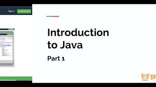 Introduction to Java — Part 1: Comments, Strings, and Print Statements