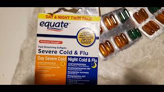 Severe Cold and Flu 🤧  🤧 Best pills 💊 Equate (Mucinex)