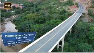 Ponte sobre o Rio Fanado de minas novas vale do jequitinhonha MG #pedecoelhowd #FIMImini3