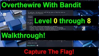 OverTheWire Bandit Levels 0–8 Explained (Beginner Linux CTF Walkthrough)