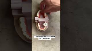 This Is Why You Shouldn’t Eat Life Savers #Shorts