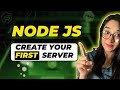 Create Your First Server in Node JS | Building HTTP Server in Node JS | Node JS Tutorial #beginners
