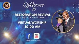 AND I KNEW IT NOT! - Bishop Designate Dennis Martin - Restoration Revival Church of God In Christ