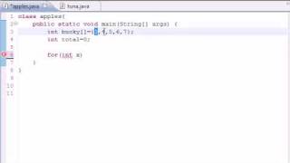 Java Programming Tutorial - 31 - Enhanced for Loop.flv