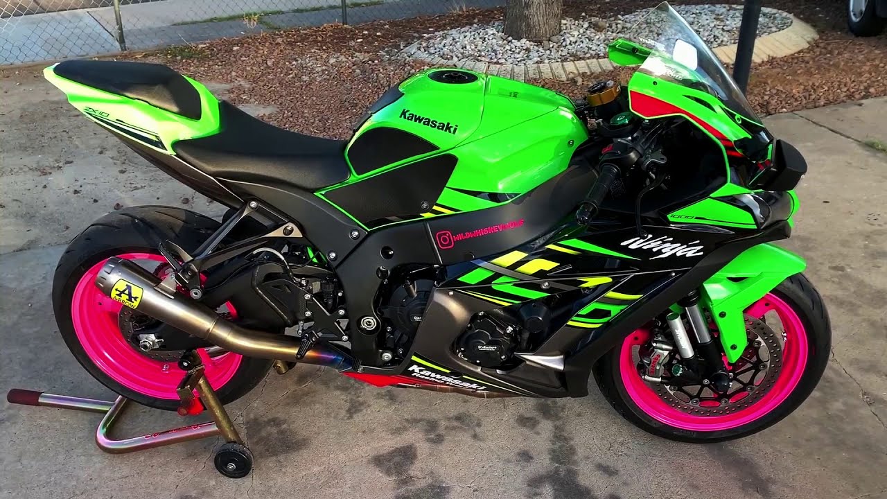 More Mods For 2019 Kawasaki Ninja Zx 10r Youtube