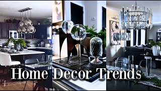 HOUSE TO HOME|HOW TO DECORATE WITH SILVER \u0026 GLASS|2025 HOME DECOR TRENDS