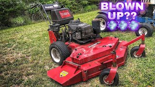 $200 FOR A (BLOWN) UP TORO COMMERCIAL WALK BEHIND MOWER | LET'S FIX IT