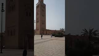 KUTUBIYYA Mosque in Central Marrakesh, Morocco