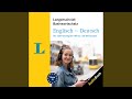 Chapter 23.2 & Chapter 24.1 - Langenscheidt Englisch-Deutsch Basiswortschatz