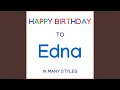 Happy Birthday To Edna - Hard Rock