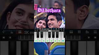 DIL BECHARA | Easy piano tutorial 🎹 | Sushant Singh | दिल बेचारा 💖 पियानो सीखो #viral#trending#song