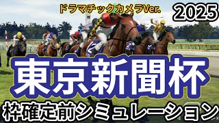 【東京新聞杯2025】【Dカメラ】ウイポ枠確定前シミュレーション ブレイディヴェーグ ボンドガール ウォーターリヒト ジュンブロッサム オフトレイル #3250