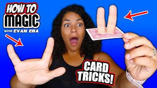 3 Magic Tricks with a Single Card!