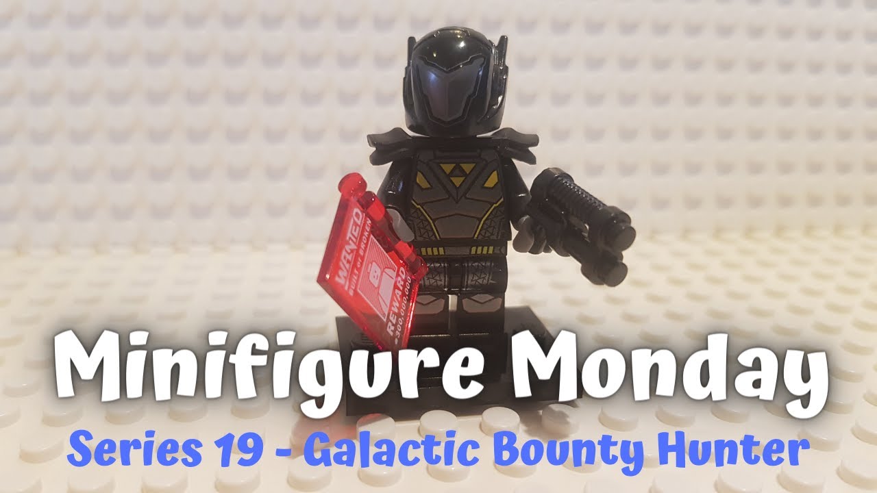 Minifigure Monday - Series 19 - Galactic Bounty Hunter - Lego ...