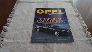 Opel magazine 6/95: calibra V6 DTM en nieuwe Astra merit en Cabrio en Corsa Sedan en twister Cabrio