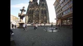 Faszination: Kölner Dom ~ Meistbesucht + Peoples from the world Timelapse Zeitraffer 2013