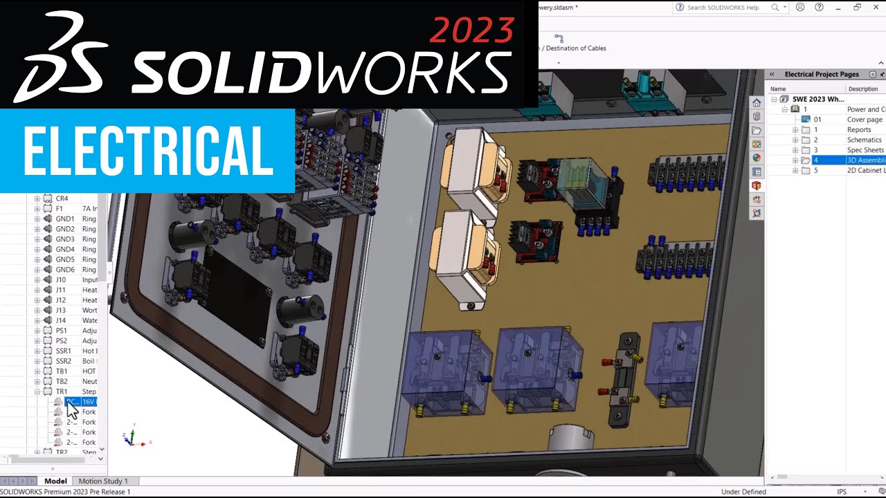 SOLIDWORKS 2023 What's New - Electrical - YouTube