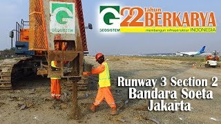 Geosistem - Runway 3 Sectoin 2 Bandara Soekarno Hatta Jakarta