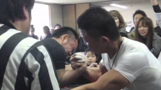 2014 AJAF大阪オープンアームレスリング選手権大会（Armwrestling）