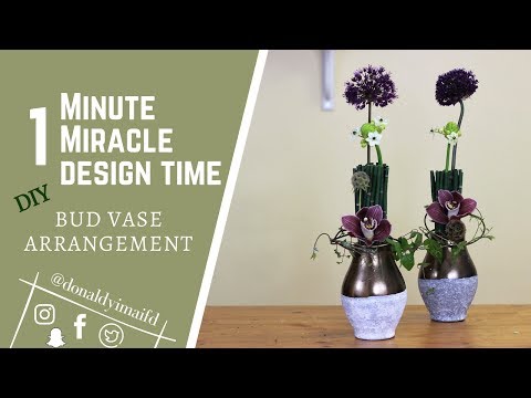 Table arrangment | 1 Minute Miracle Design Time | DIY Bud Vase Arrangement | Tips & Tricks Table arrangment | 1 Minute Miracle Design Time | DIY Bud Vase Arrangement | Tips & Tricks
