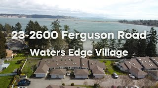 Waters Edge Village: An idyllic 55+ community in Central Saanich, Vancouver Island, BC