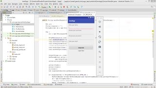 android mysql login registration system with httpURLConnection