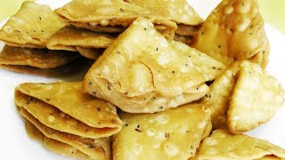 How To Make Nimki | Crispy Nimki Tea Time Snacks Recipe | MadhurasRecipe