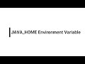 How to Set JAVA_HOME Environment Variable and Path on Windows 10 | User Variable | System Variable