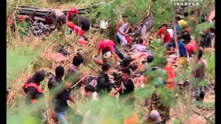 Raw: At Least 26 Dead In Philippines Bus Crash