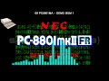 pc88 pc 8801mkiifr demonstration soundtrack