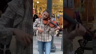 Dil Ko Karaar Aaya 💖 Karolina Protsenko Violin 🎻 #dilkokaraaraaya #shorts
