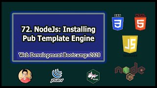 Backend Tutorial: Static Files & Installing Pug template engine | Web Development Tutorials #72