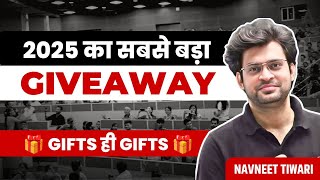 2025 का सबसे बड़ा GIVE AWAY | GIFTS ही GIFTS | By Navneet Sir #VIRALMATHS #navneetsir #giveaway