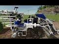 planting rice in flooded fields with iseki prj8d hutan pantai farming simulator 25 episode 2