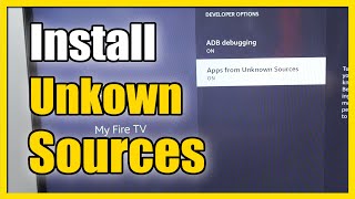 How to Turn On Installing Apps from Unknown Sources on Amazon Firestick (Easy Method)
