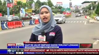 Akhir Libur Panjang, Simpang Gadog Mulai Lengang