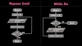 Pascal | Difference between repeat until loop and while do loop